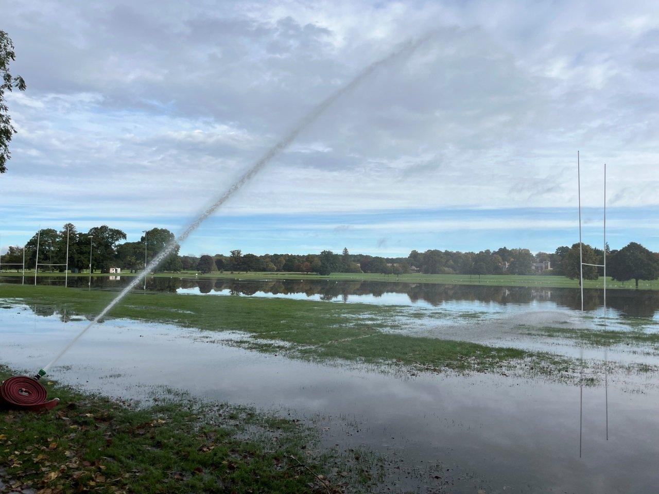 North Inch flooding