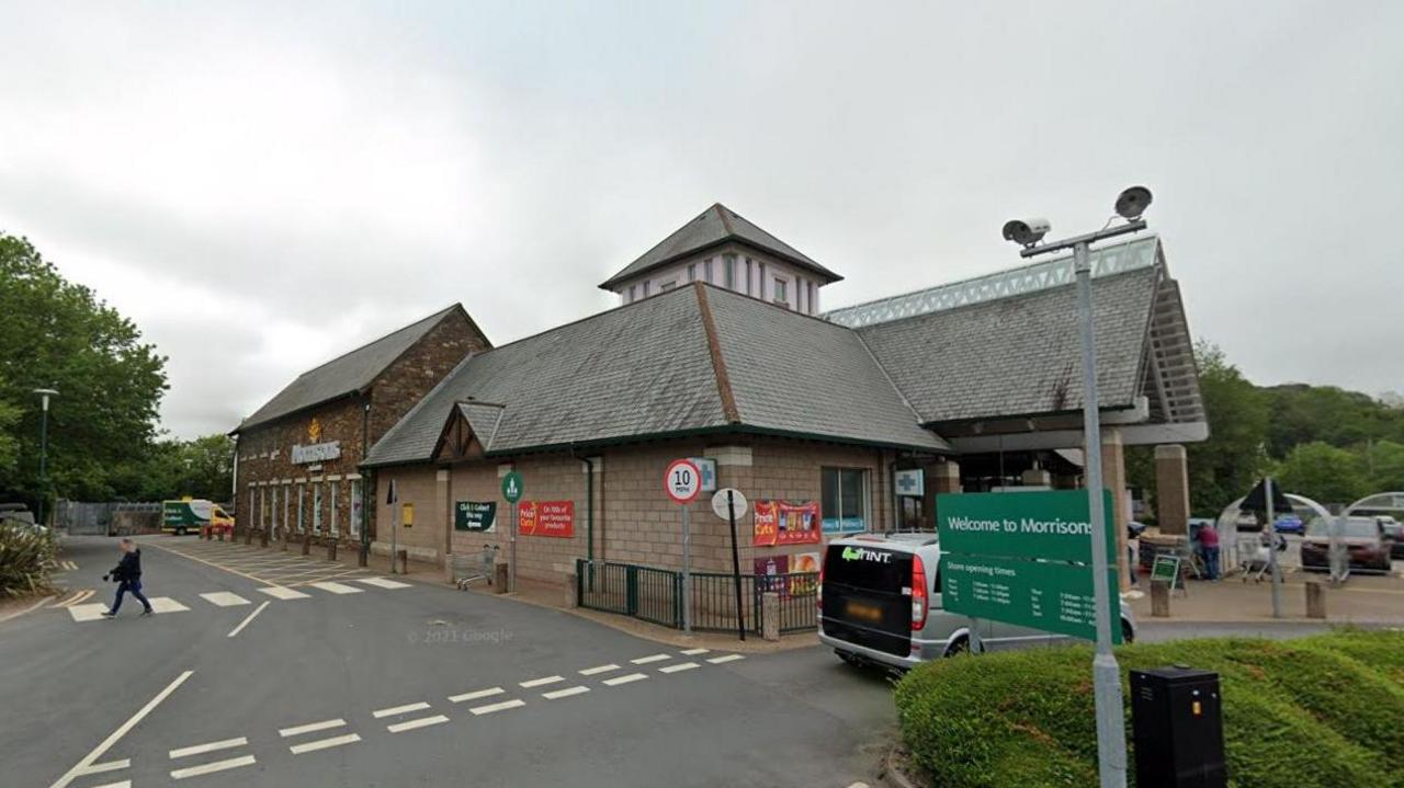 Morrisons supermarket in Totnes