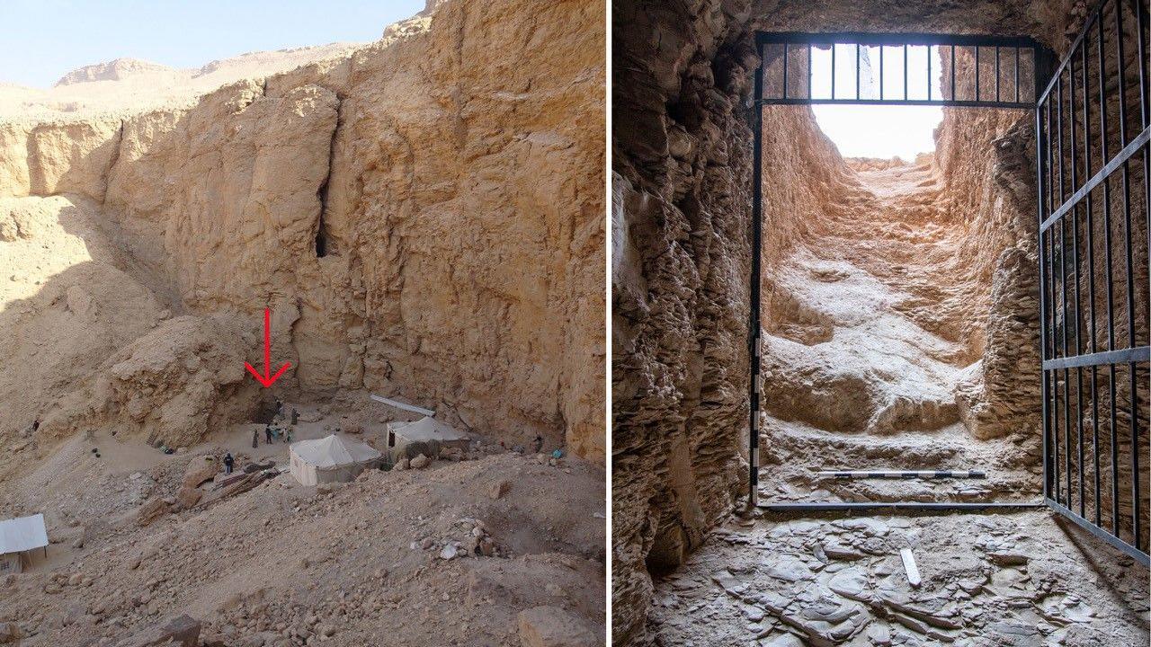 Archaeological site where the tomb of Egyptian pharaoh, Thutmose II, was discovered 