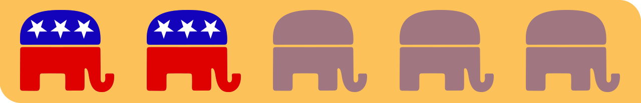 two elephants