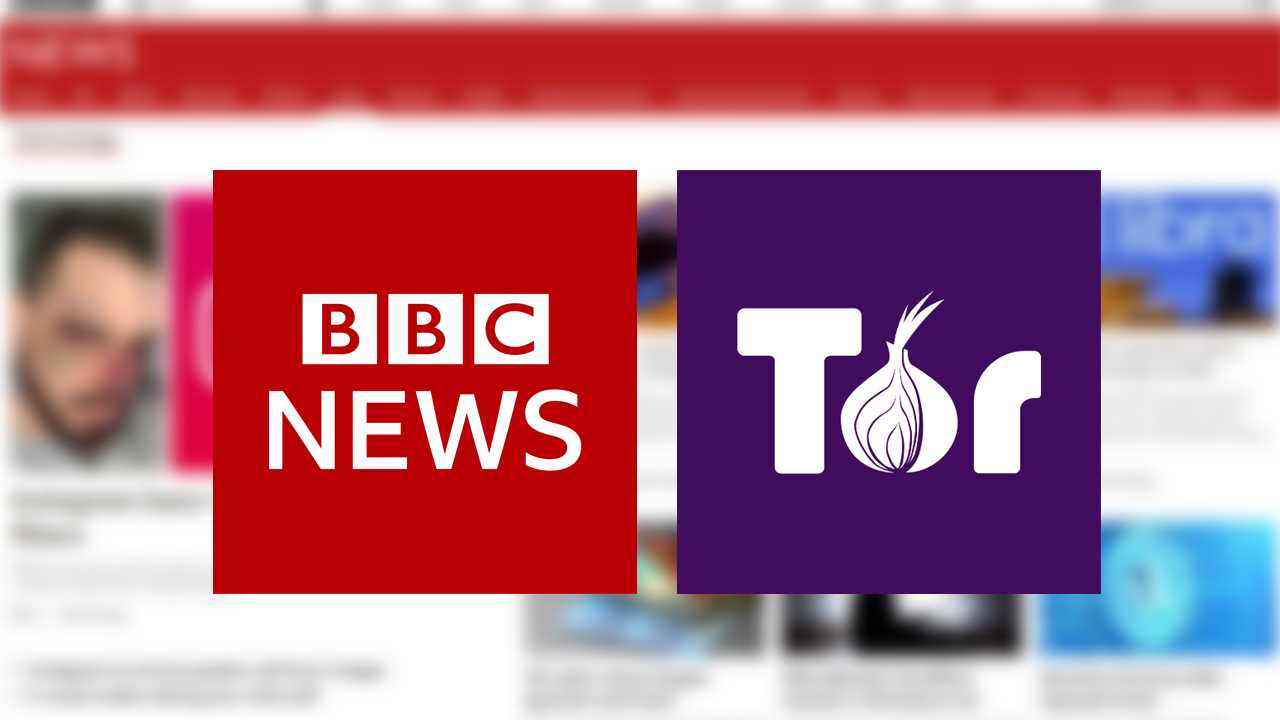 BBC News and Tor logos