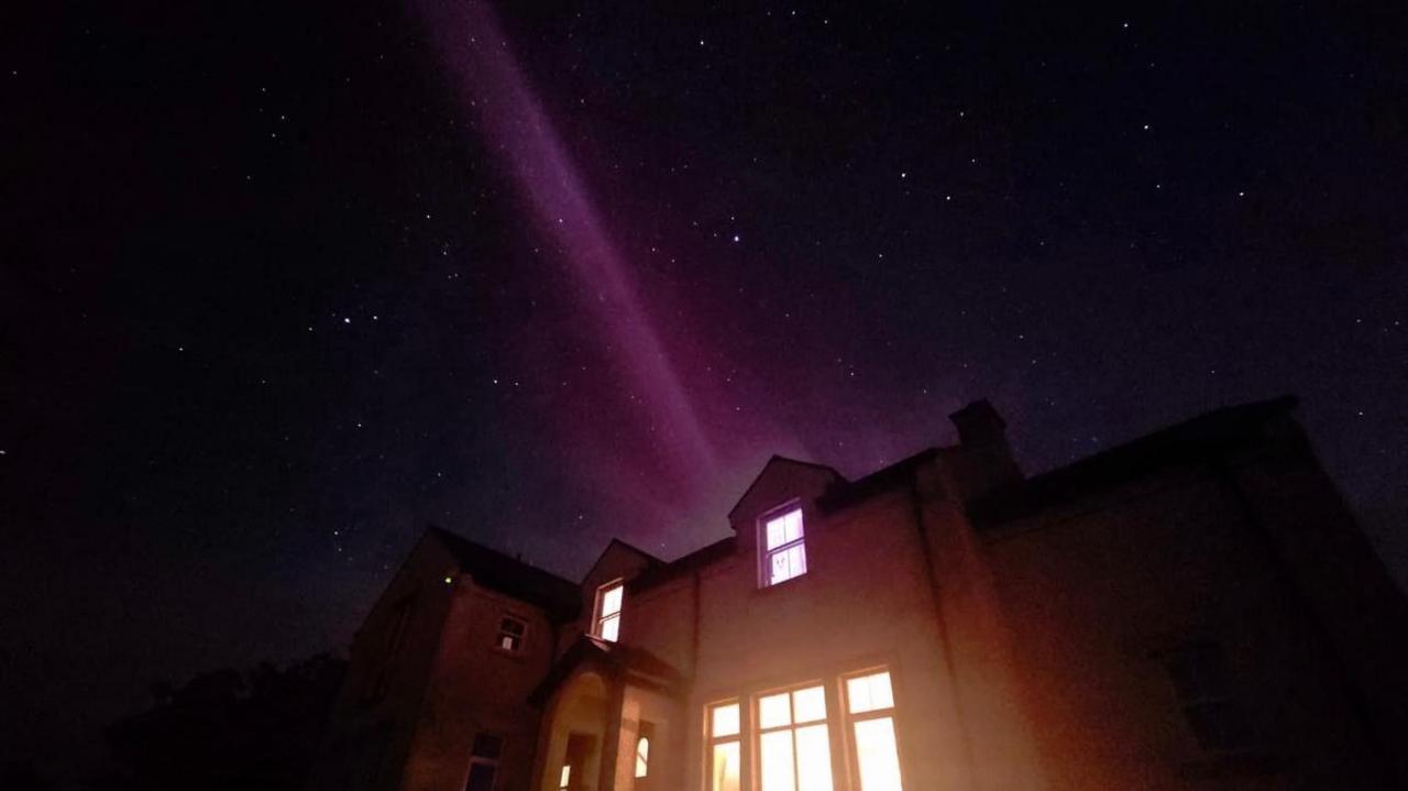 aurora borealis over enniskillen