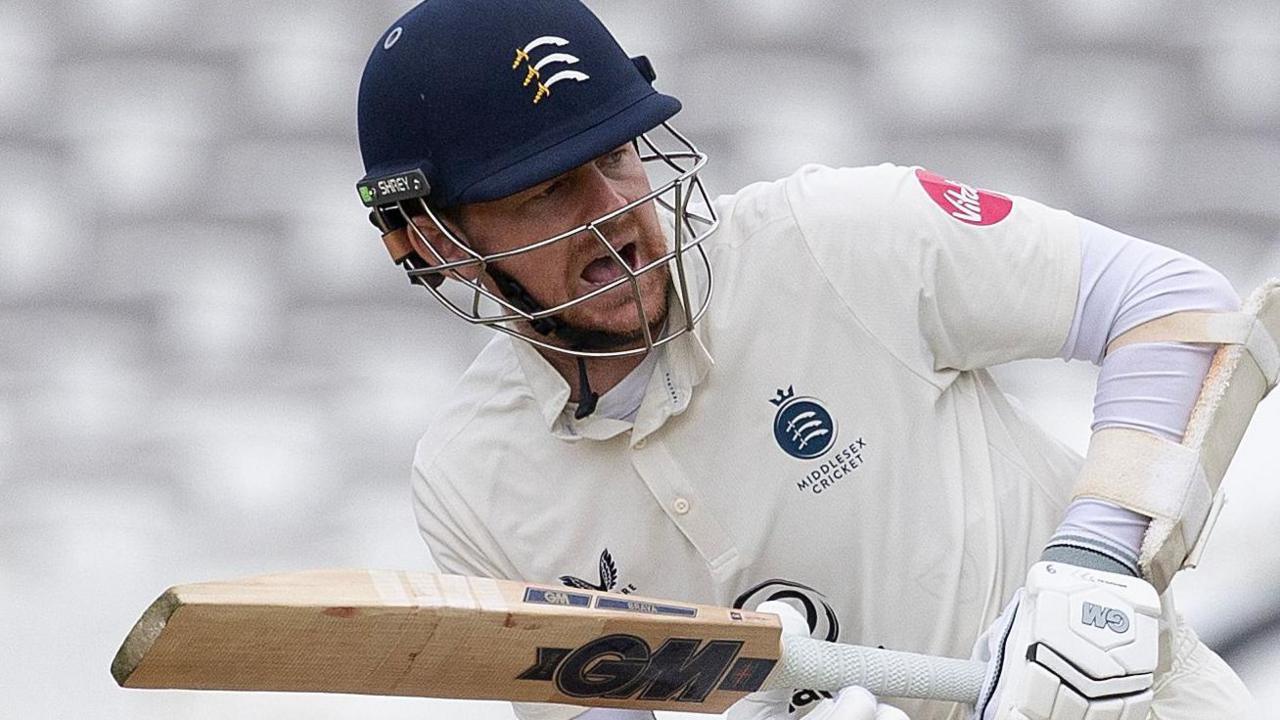 Sam Robson batting for Middlesex