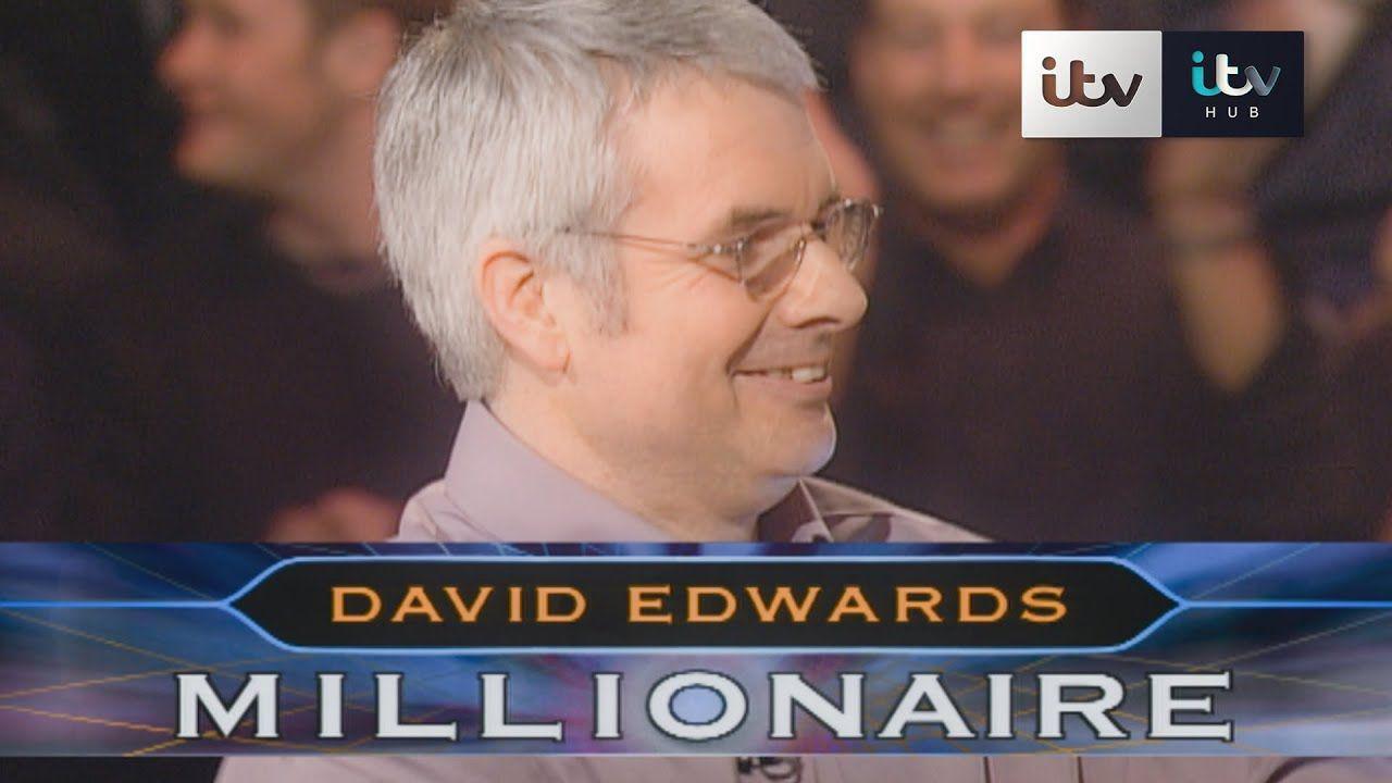 David Edwards yn ennill miliwn o bunnoedd yn 2001