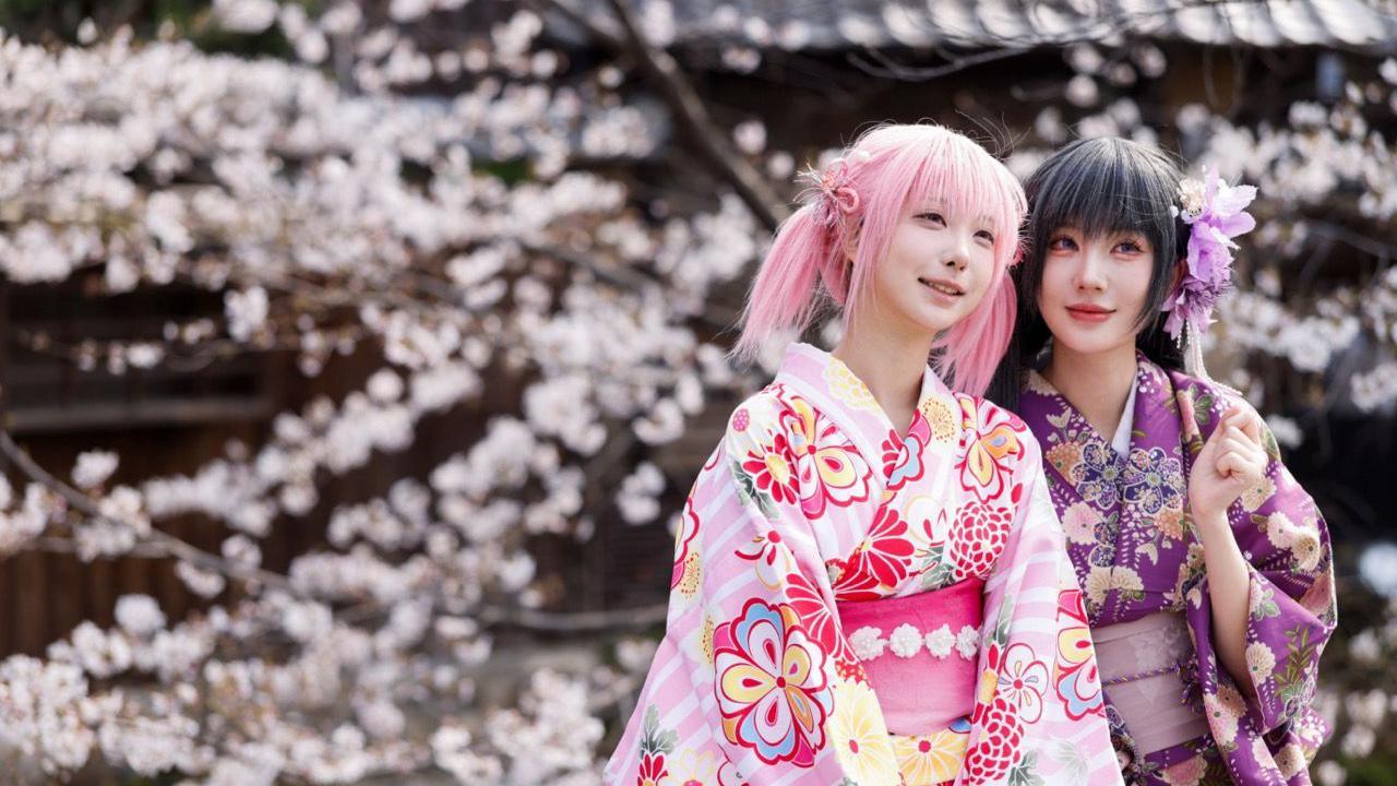 Japan’s famous blossom trees have come into bloom, as spring has officially sprung and nature is waking up after a long winter. 