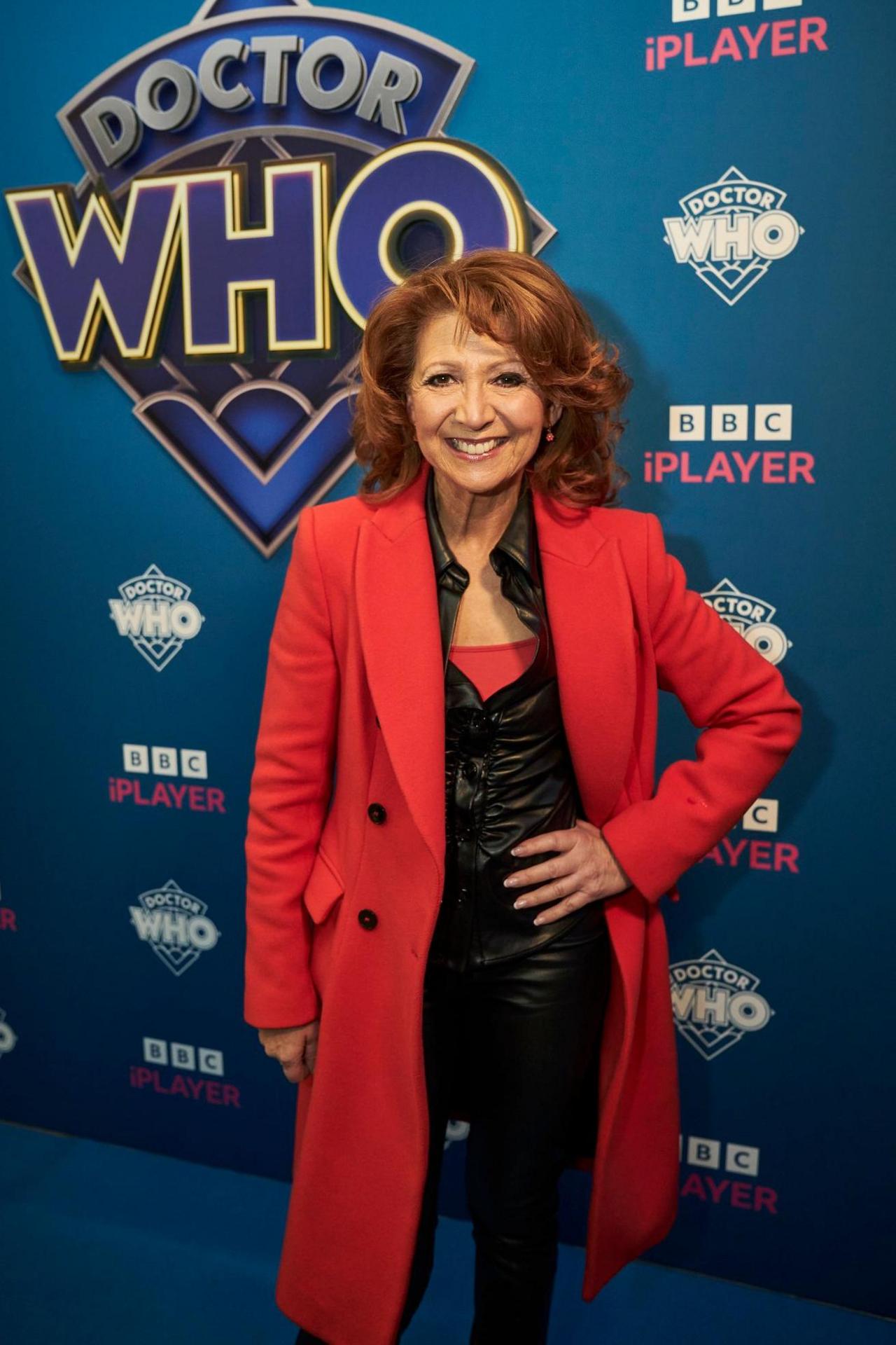 Bonnie Langford at the Doctor Who Premiere in 2024