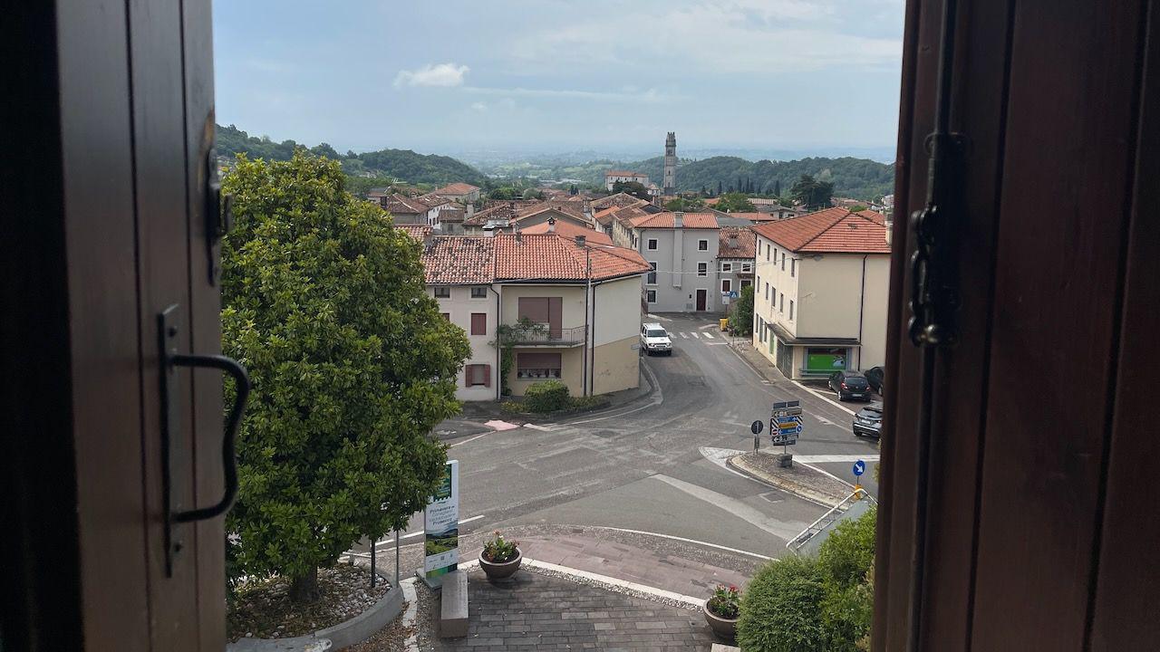View of Fregona from mayor's office