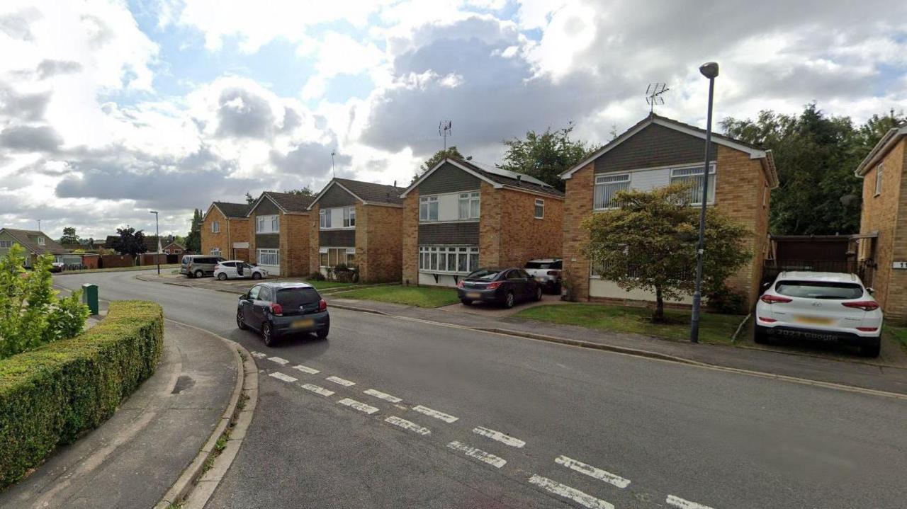 General view of Cunningham Way in Rugby