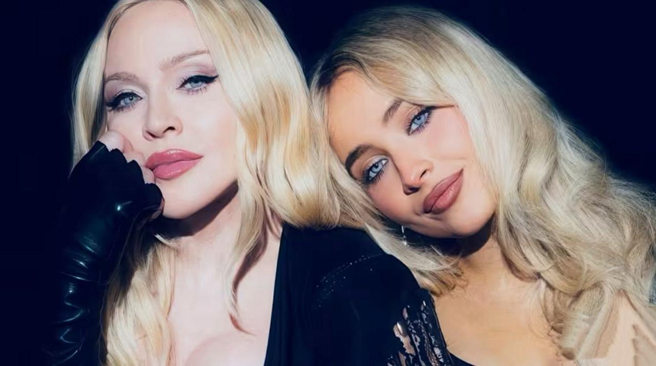 Madonna and Sabrina Carpenter