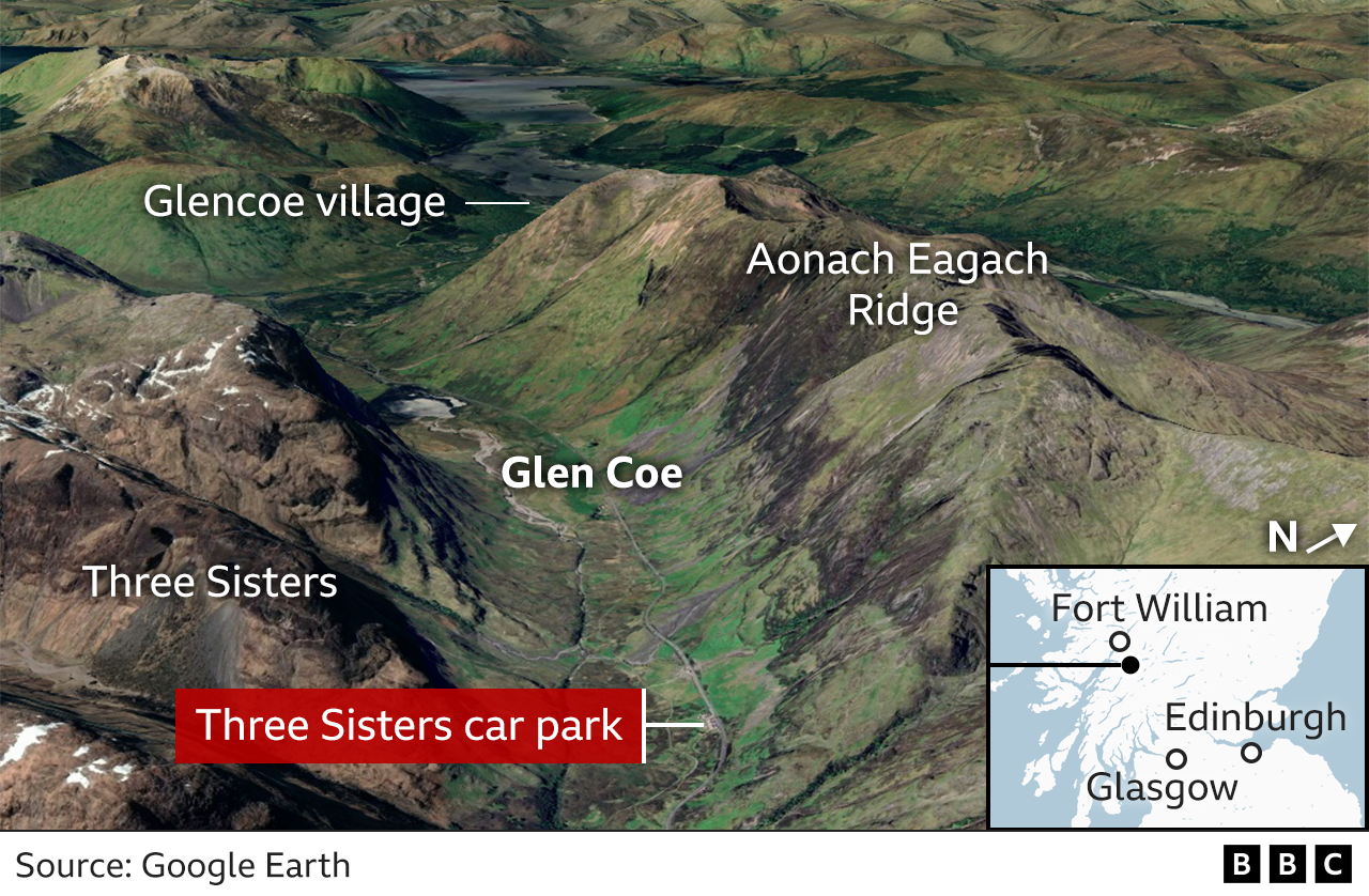 Map of highlands