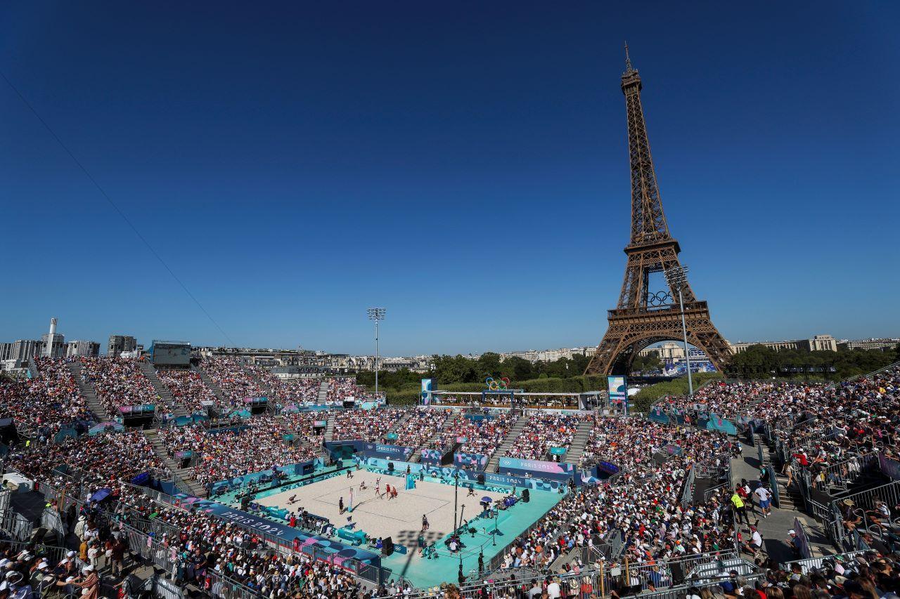 Beach volleyball at the Olympic Games in Paris  