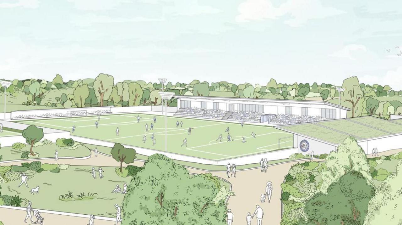 Worcestershire Community Sports Park masterplan