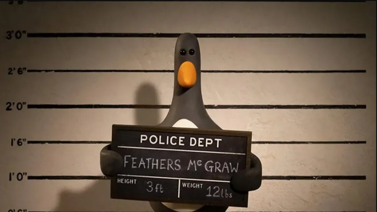 Feathers McGraw. 