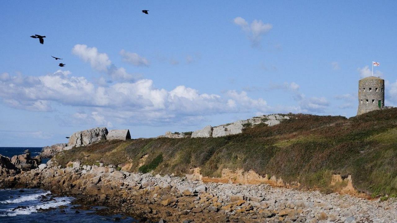 A view of L'Ancresse Common in Guernsey