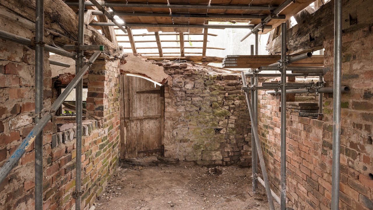 Interior of Gunns Mill in the Forest of Dean