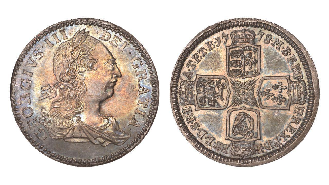 1778 pattern shilling 