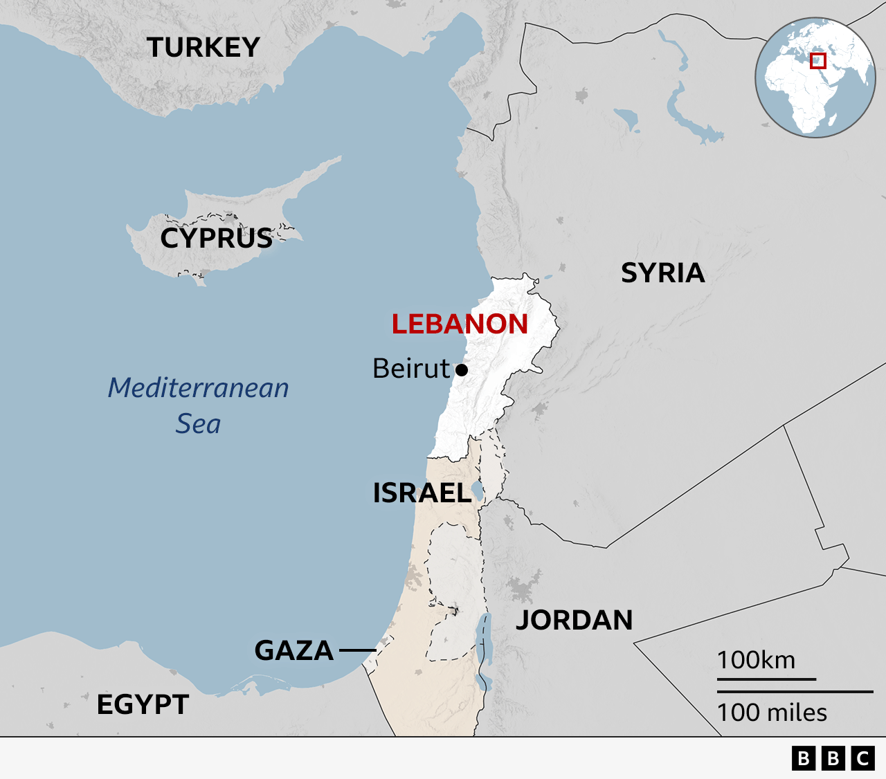 Starmer tells Britons to leave Lebanon immediately - BBC News