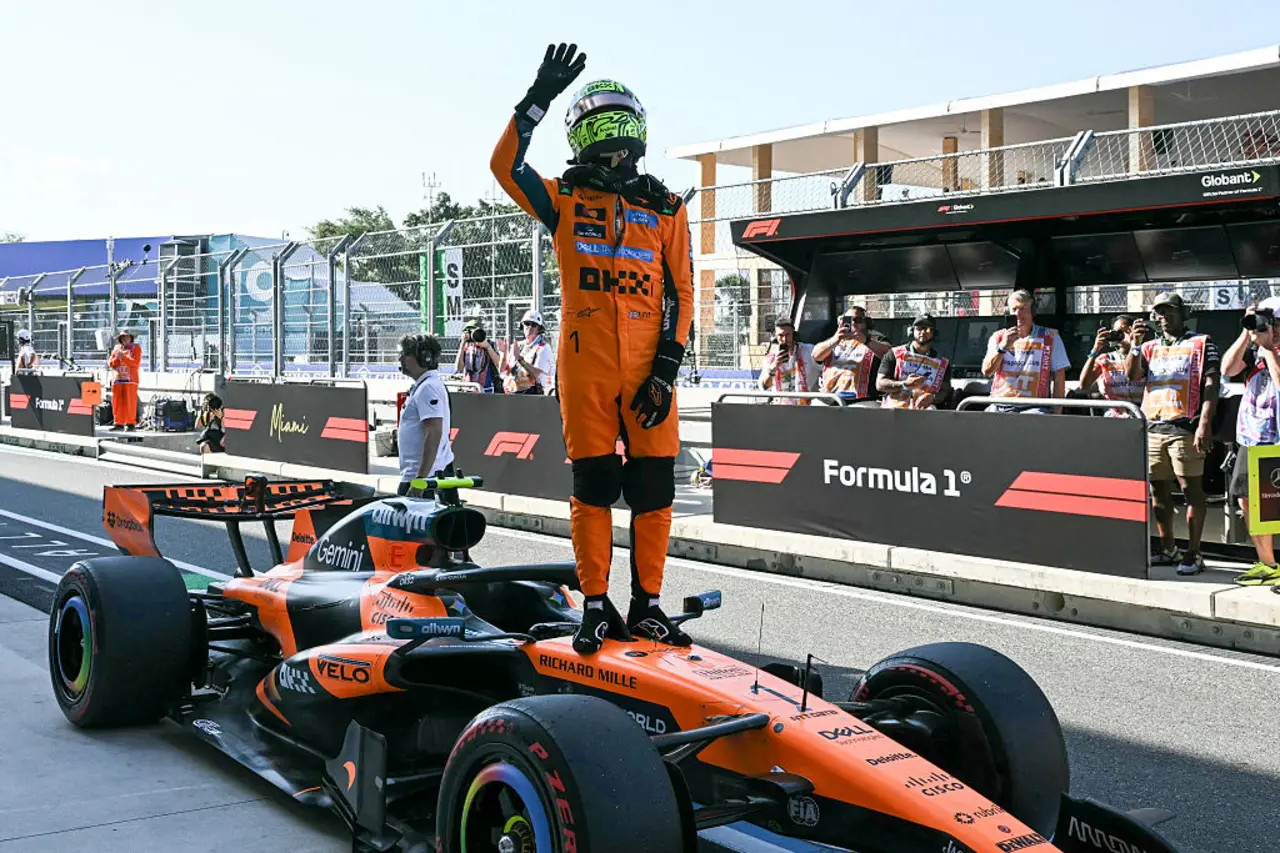 Norris beats Mercedes for Miami sprint pole as McLaren upgrade delivers — image 3