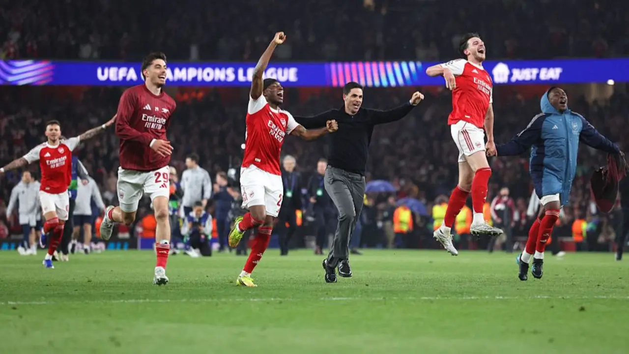 Bukayo Saka's First-Half Goal Sends Arsenal to Champions League Final for First Time Since 2006 — image 6