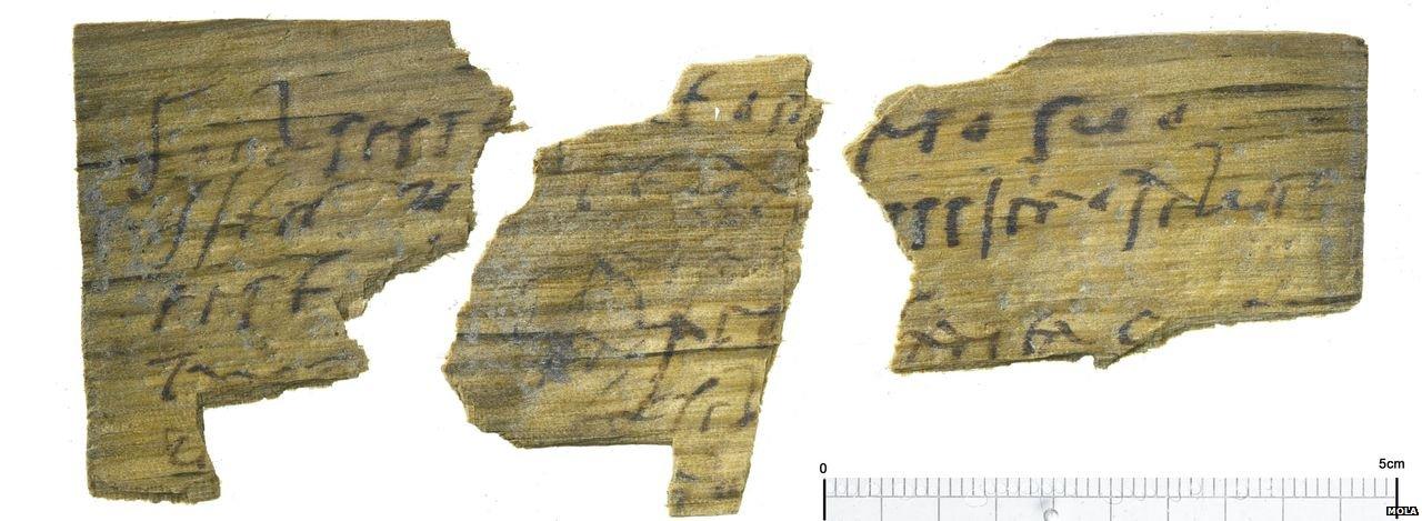 Fragments of Roman writing tablets