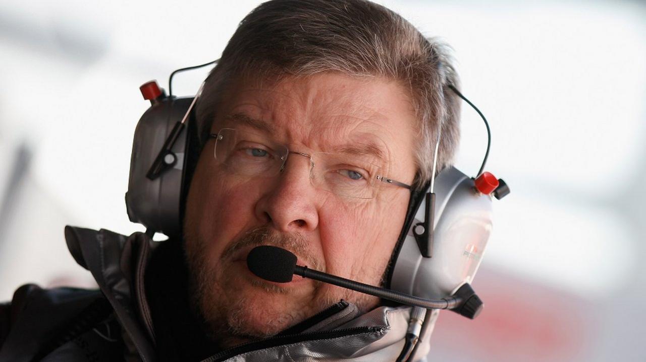 Mercedes team principal Ross Brawn