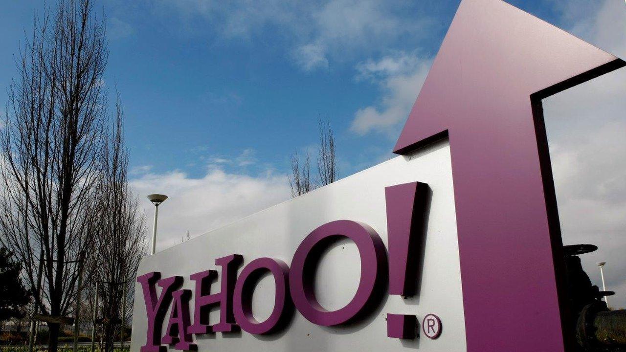 Yahoo sign