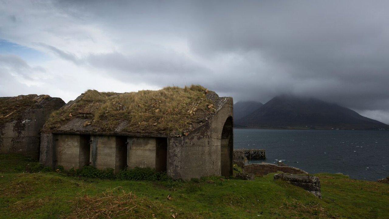 Old buildings on Raasay