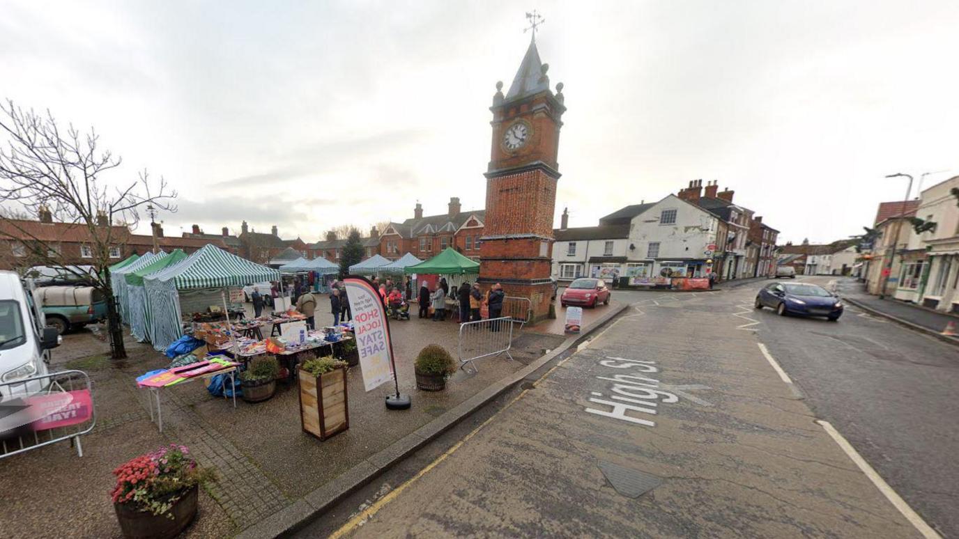 Wainfleet All Saints Market Place