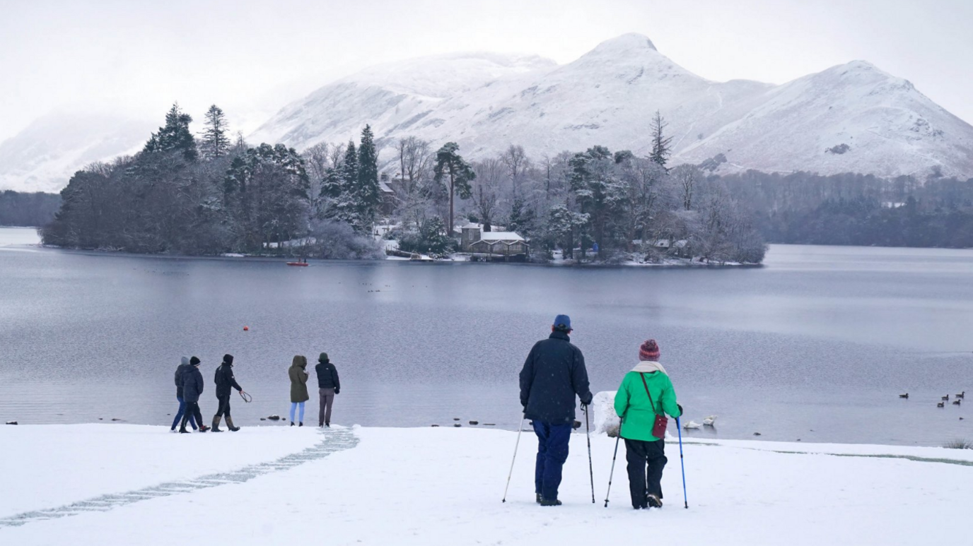 Derwent Water in Keswick, Cumbria