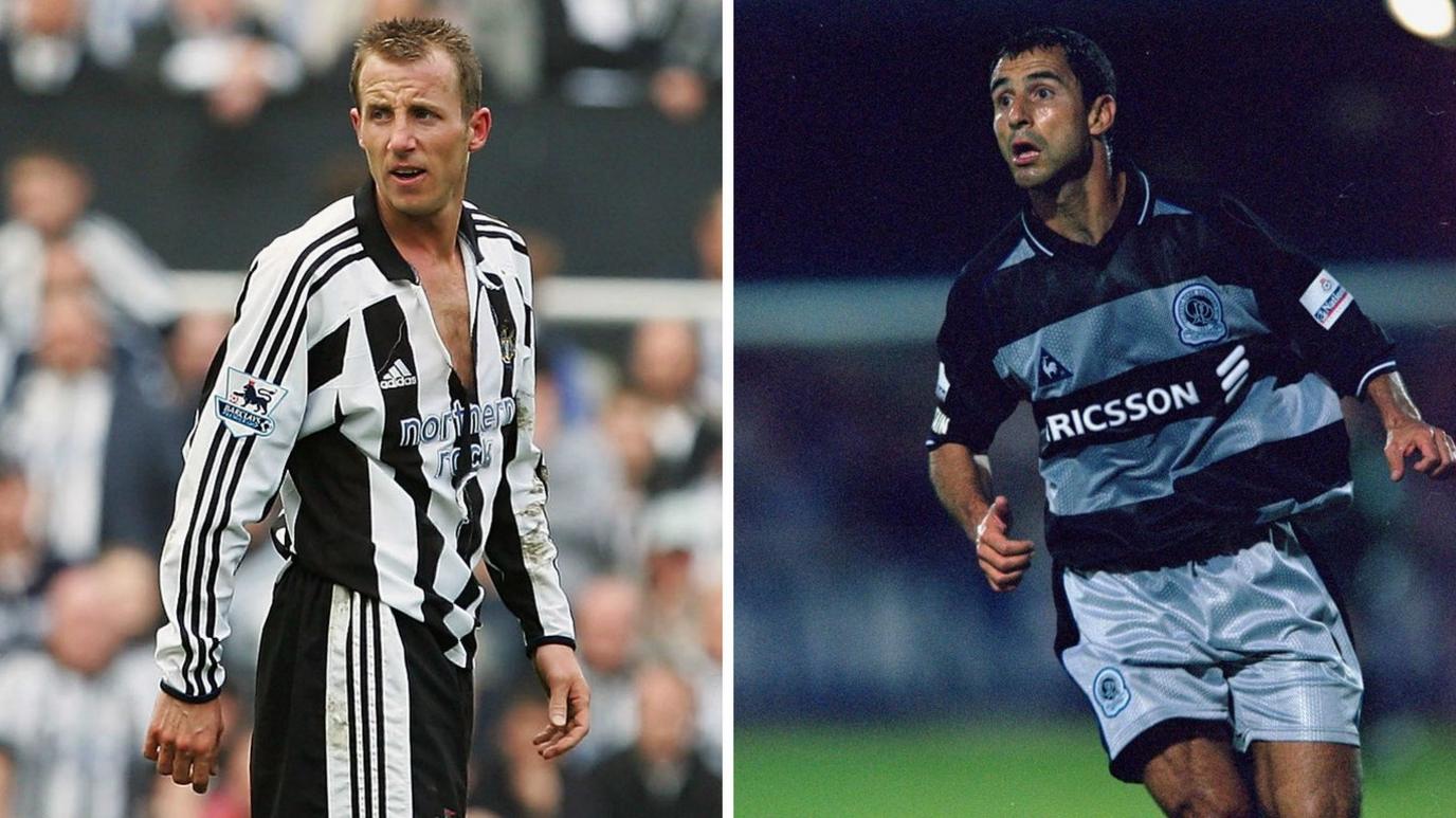 Lee Bowyer and Gavin Peacock