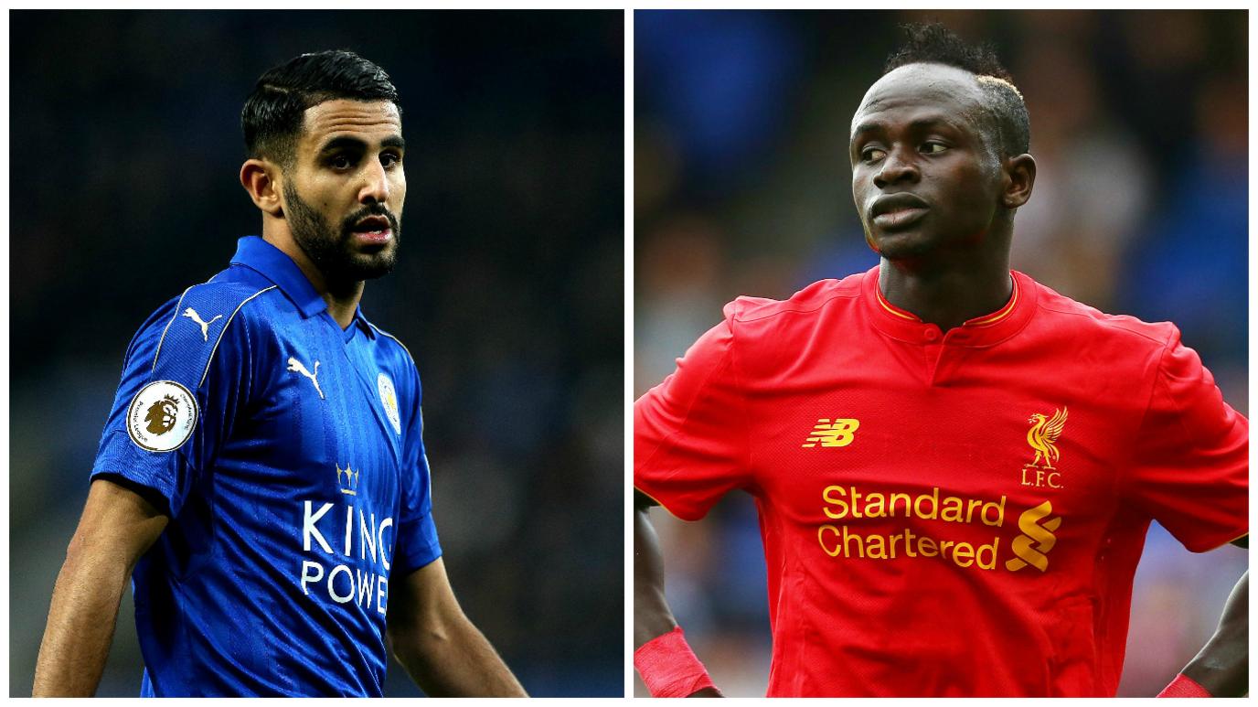 Riyad Mahrez and Sadio Mane