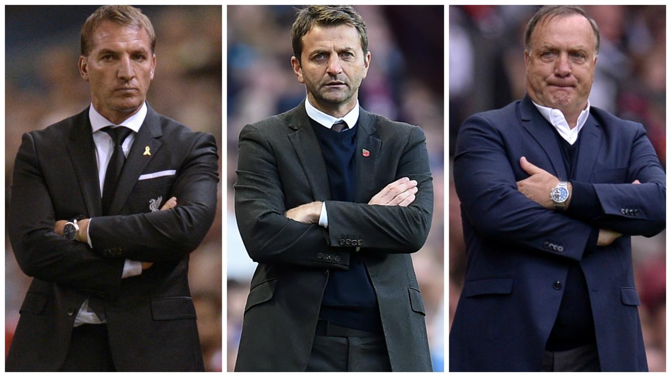 Brendan Rodgers, Tim Sherwood and Dick Advocaat