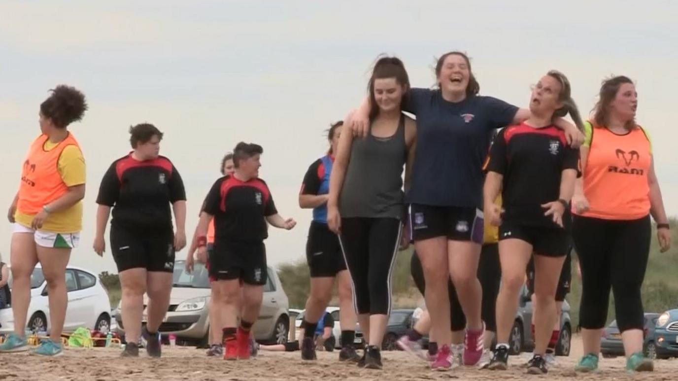 Southport Ladies Rugby Club Training