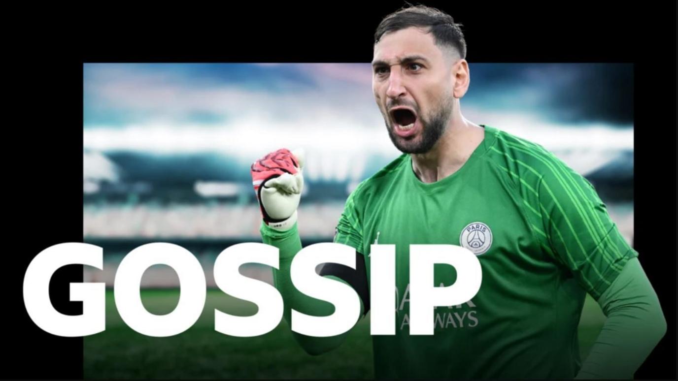 Gossip graphic with Donnarumma