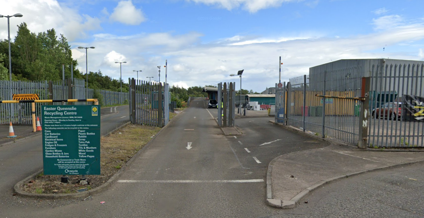 Easter Queenslie recycling centre