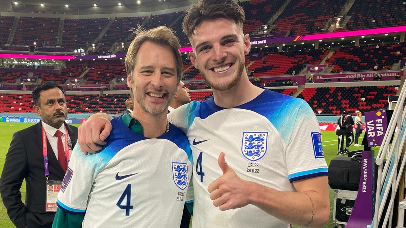 Chesney Hawkes and Declan Rice