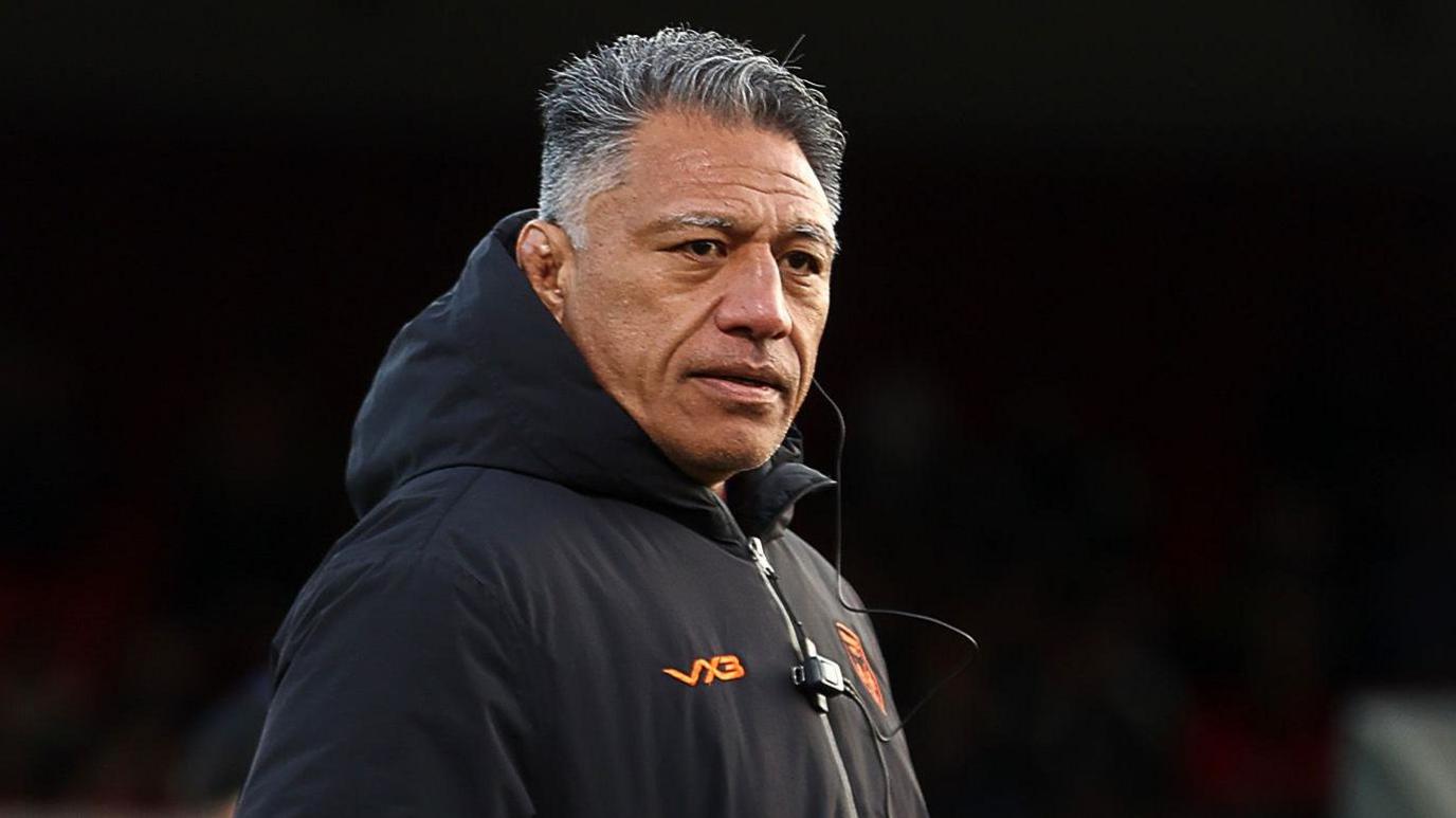 Dragons head coach Filo Tiatia