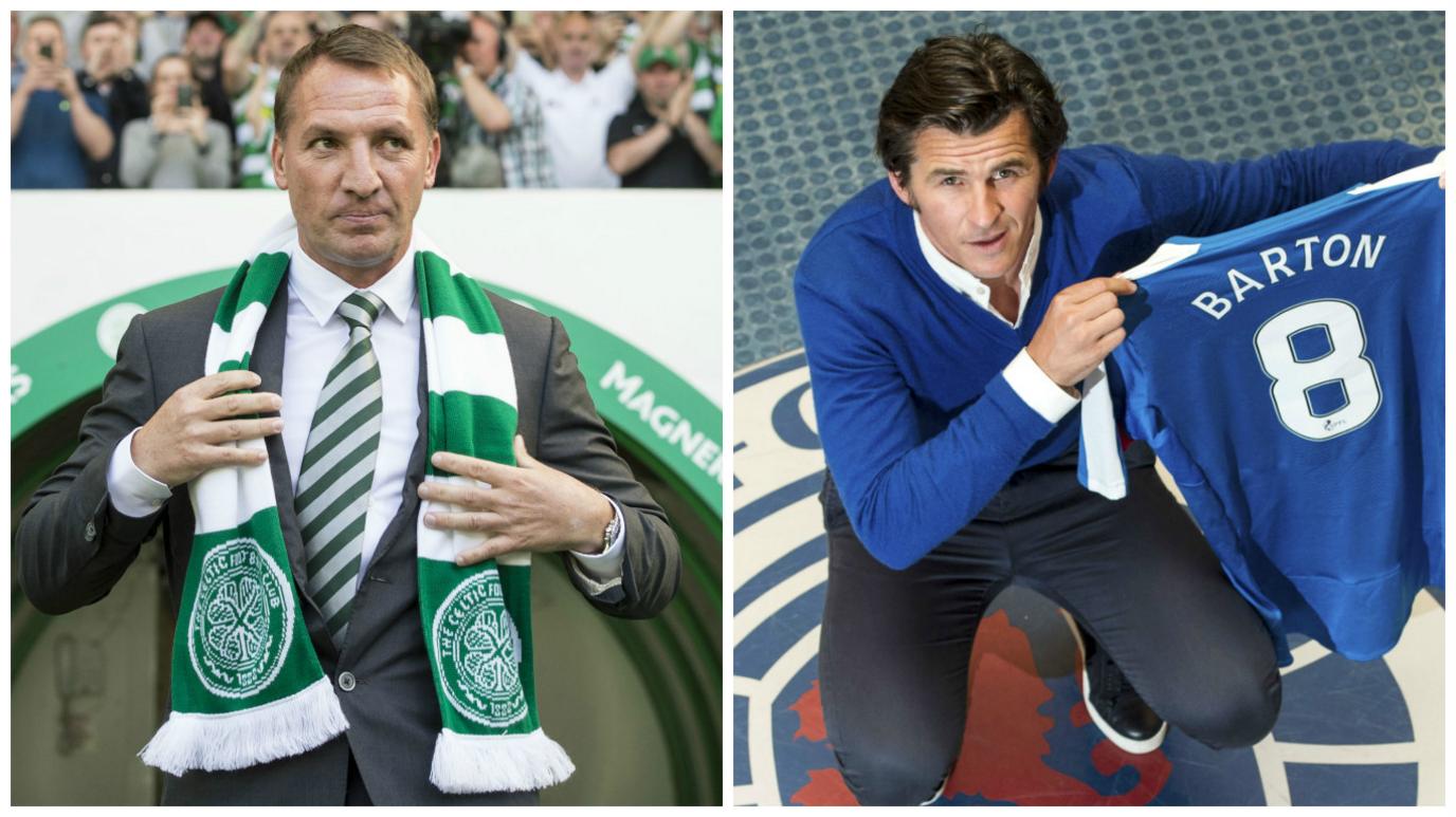 Brendan Rodgers and Joey Barton