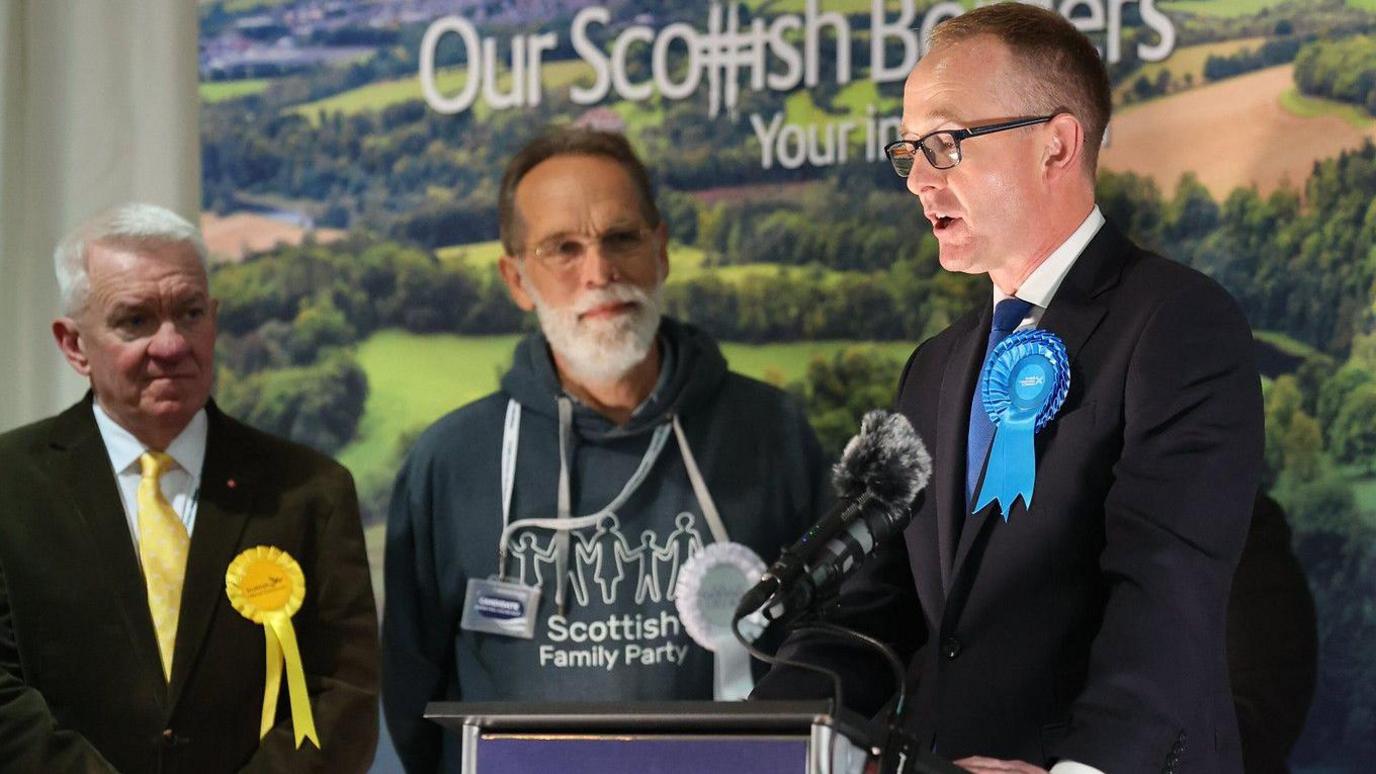 John Lamont winning in the Borders