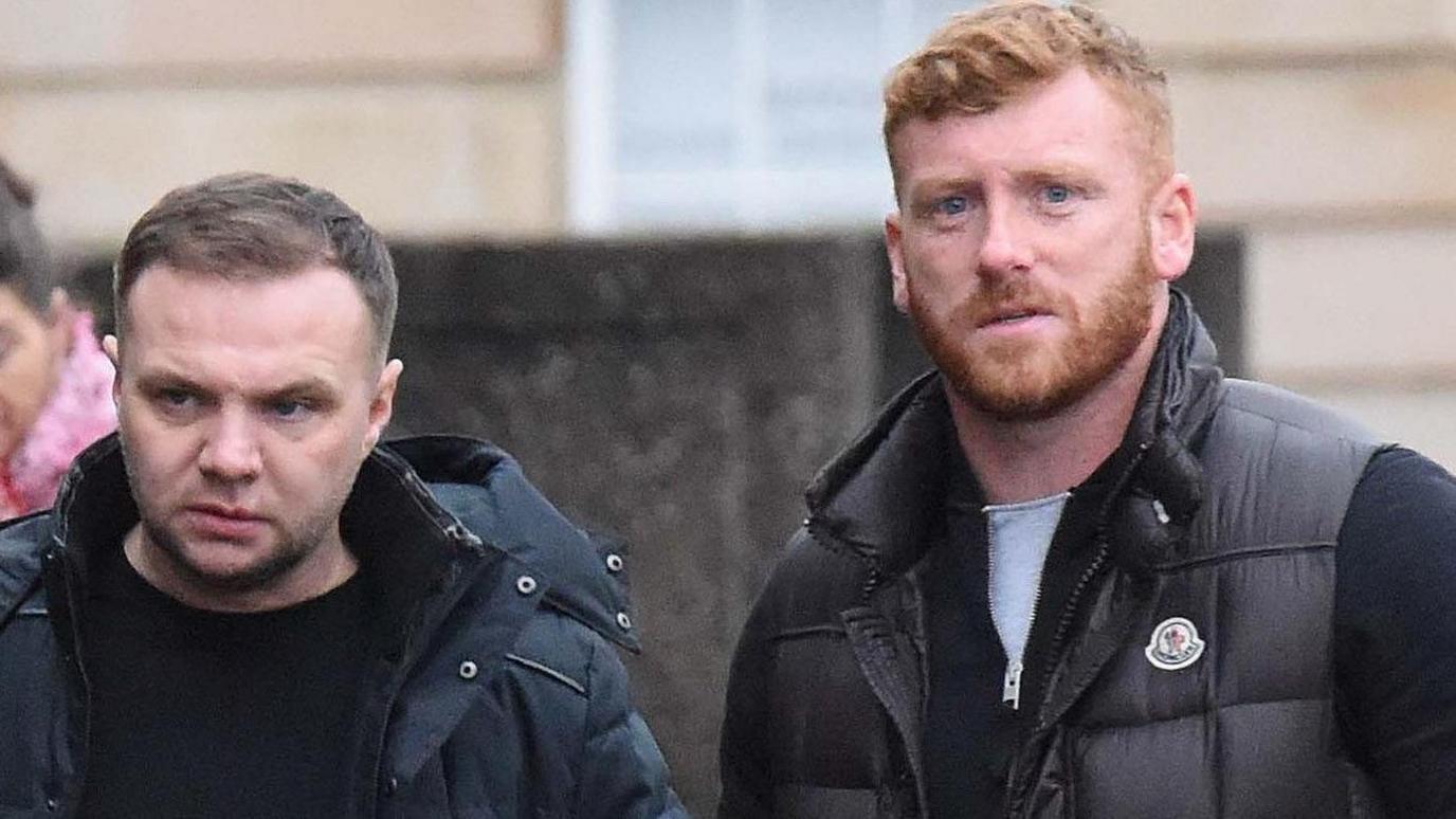 Eddie Lyons and Ross Monaghan