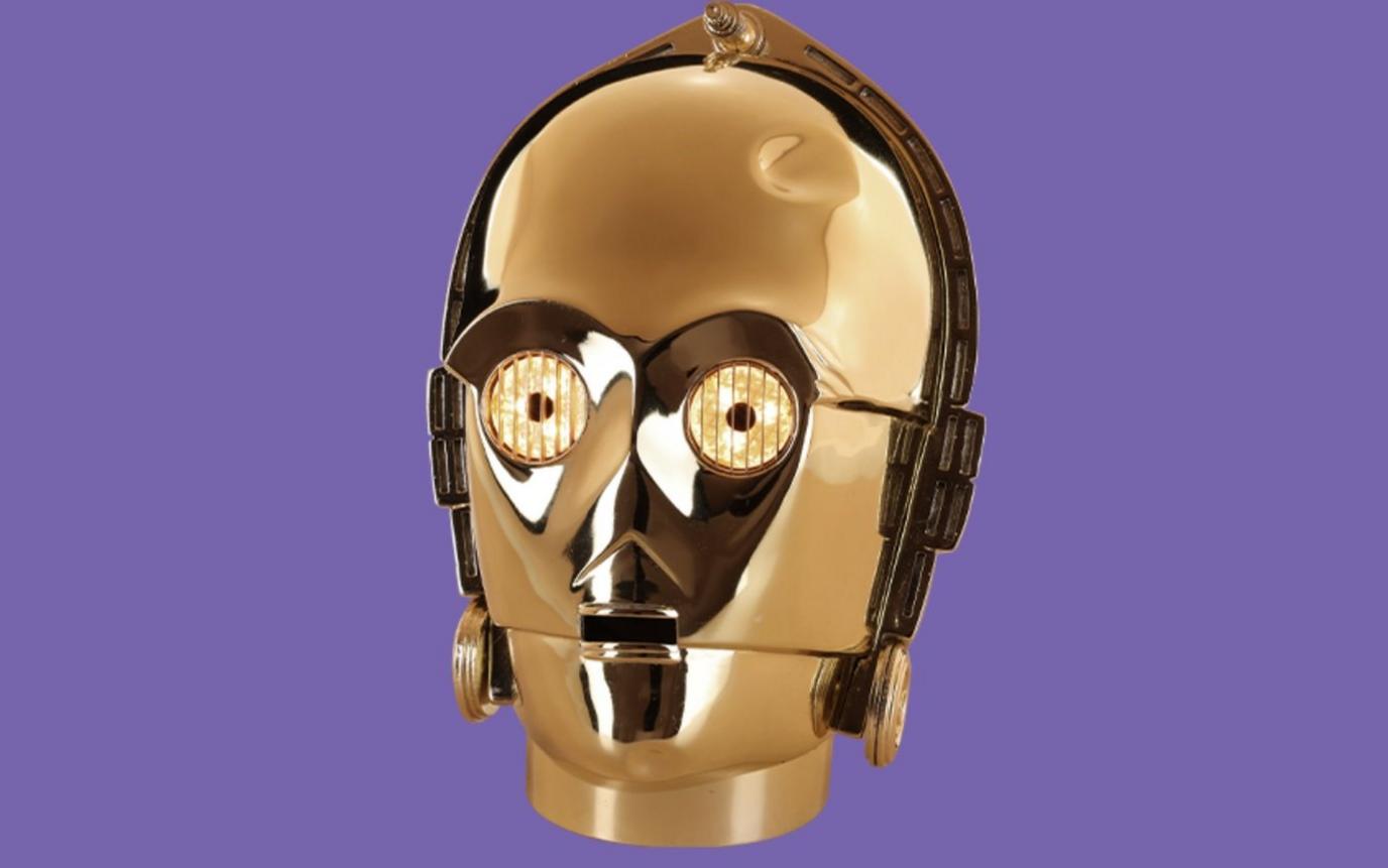 C-3PO head.