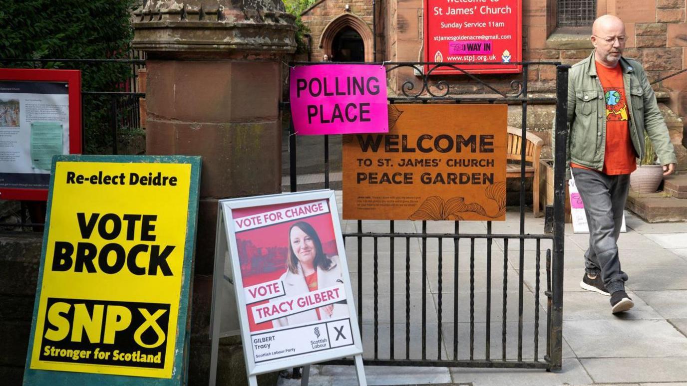 Edinburgh polling place