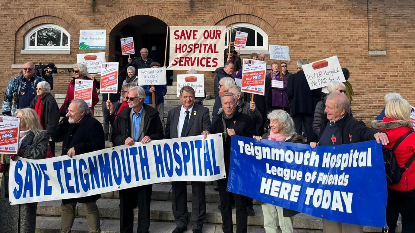 Teignmouth Hospital campaigners