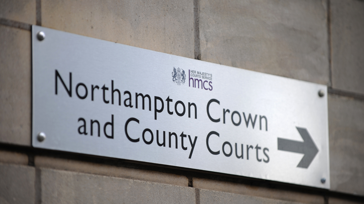 Northampton court sign