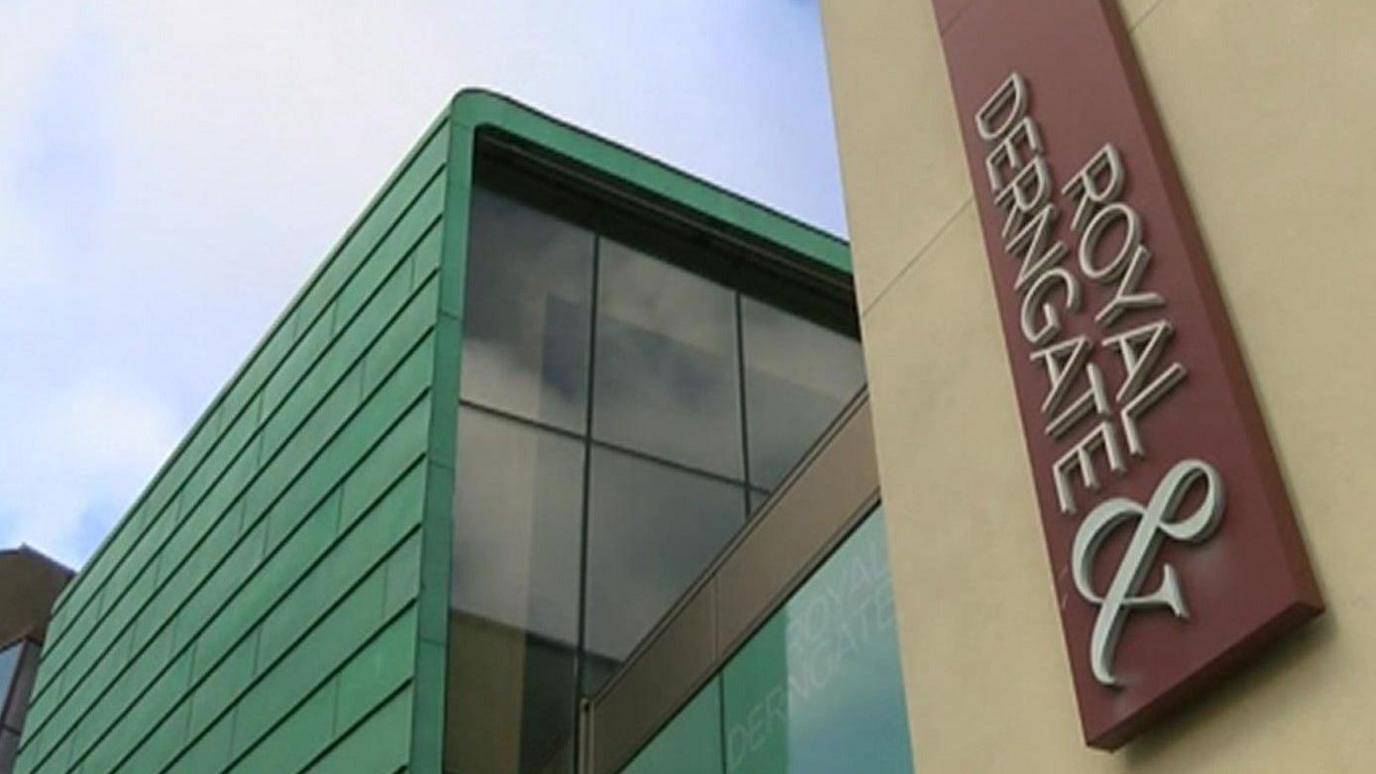 A building with Royal & Derngate written on the side.