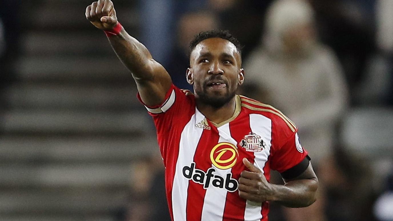 Jermain Defoe celebrates