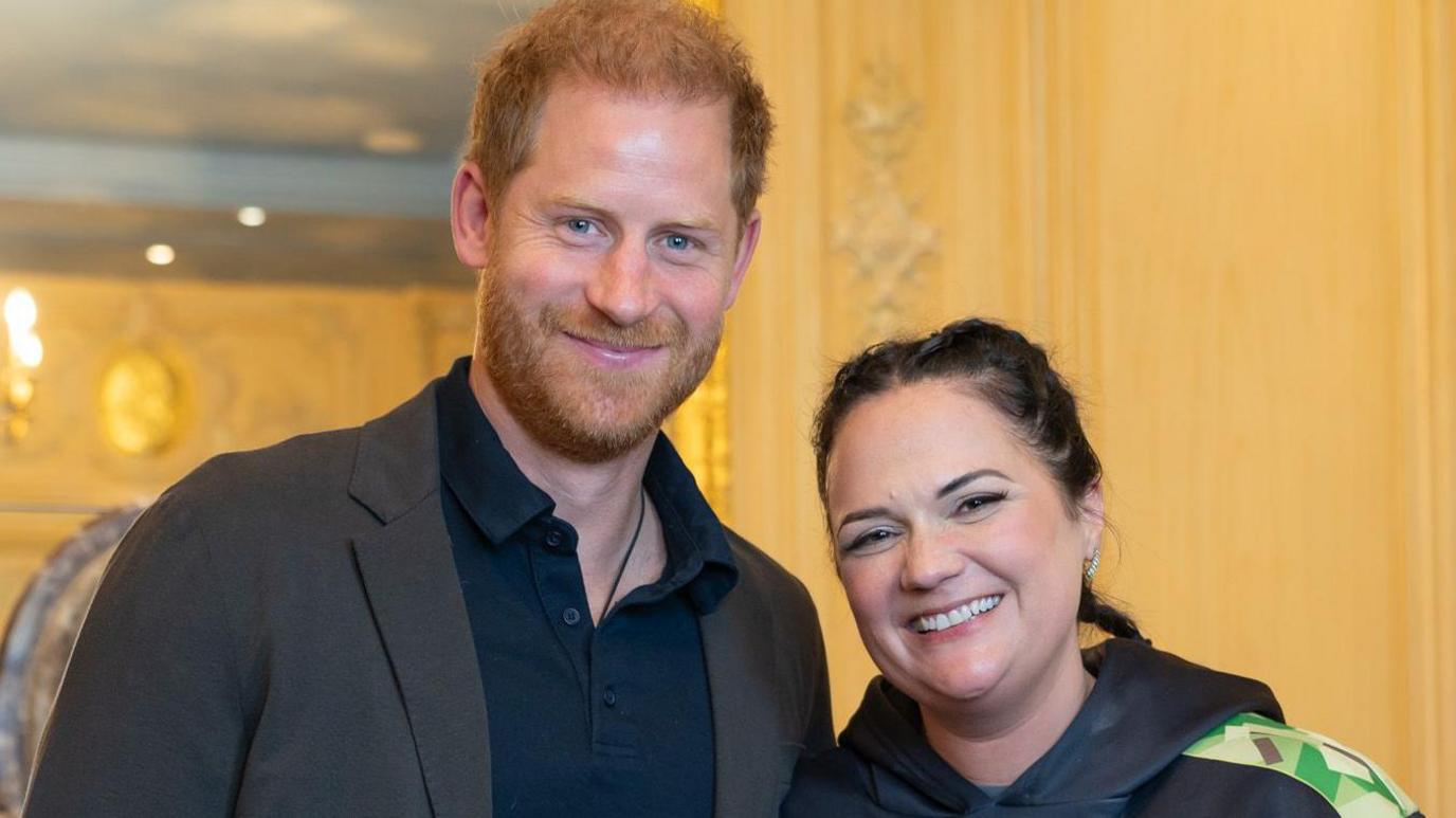 Prince Harry and Nikki Scott