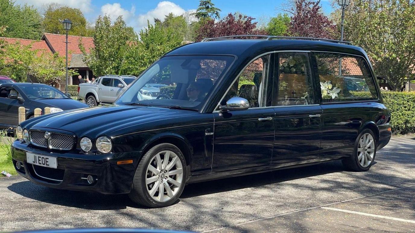 The funeral cortege for John Lous