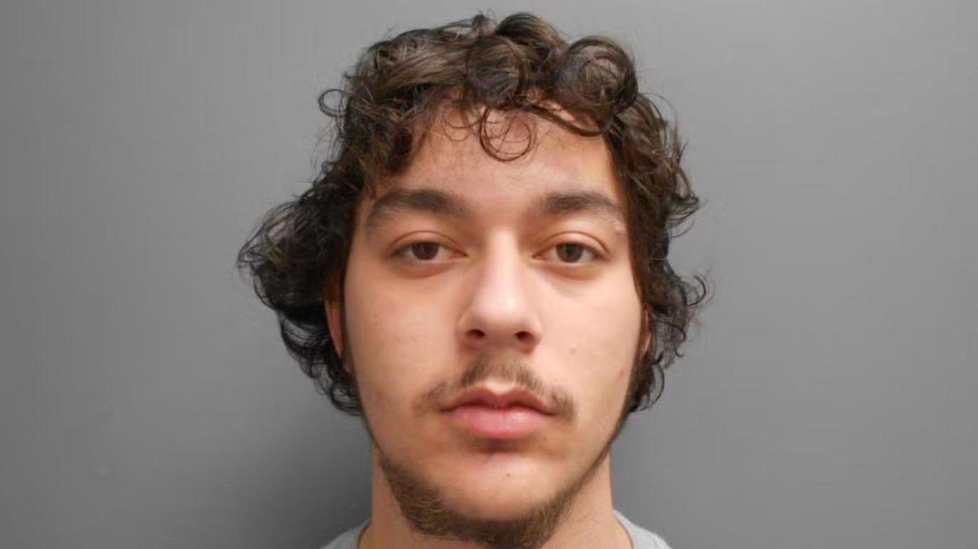 Police mugshot of Codee Godfrey