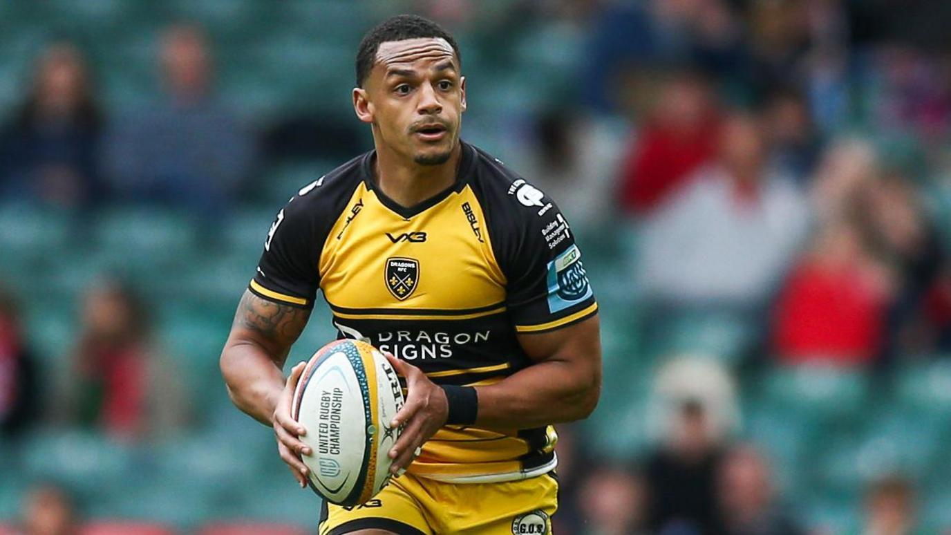 Wing Ashton Hewitt is second in Dragons' all-time try scoring list